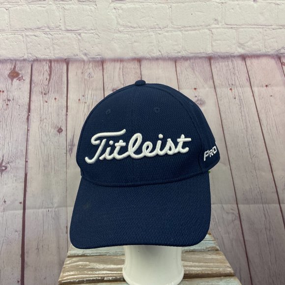 Titleist Other - Titleist Navy Blue Flat Golf Cap. Size: Large/X-Large